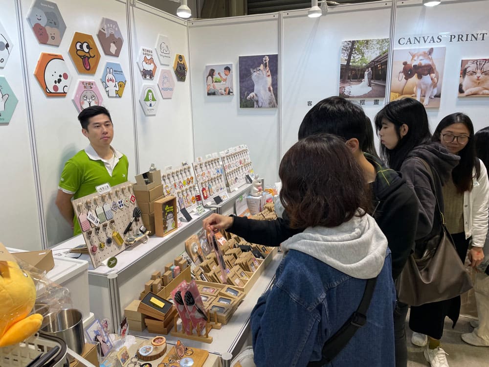 2025 國際插畫博覽會│楊竹客製工廠亮相，主打「客製化悠遊卡」體驗！