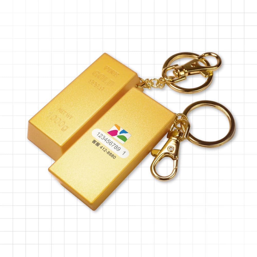 客製悠遊卡、一卡通_立體造型款_金磚造型悠遊卡、一卡通-3