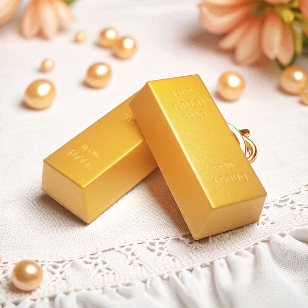 客製悠遊卡、一卡通_立體造型款_金磚造型悠遊卡、一卡通-1